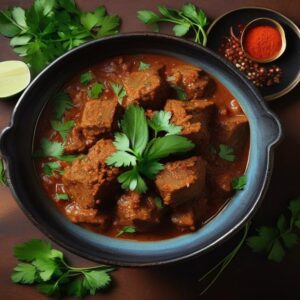 Malaysian Rendang Curry with Lamb Shanks