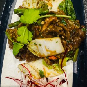 Vietnamese Wok Tossed Tender Beef